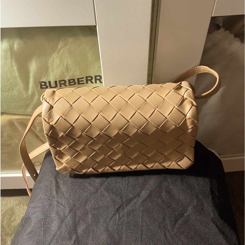 Bottega Veneta Tan Crossbody Bag